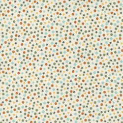 ABC XYZ - Shapes on Cream - by Stacy Iest Hsu - Moda - per 1/4m